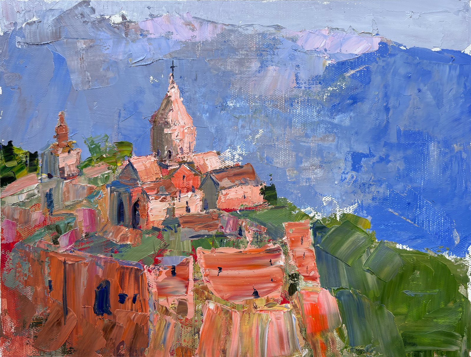 Armenia, Oil on Canvas