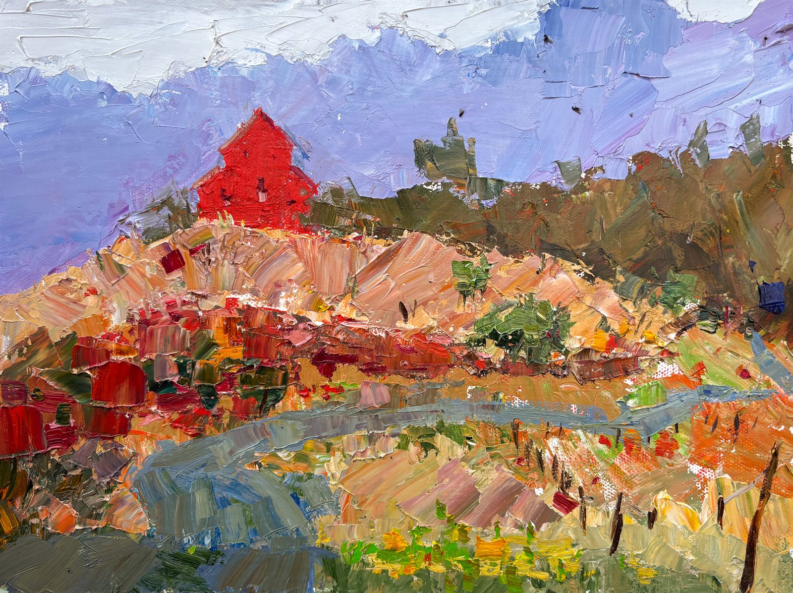 Armenia, Oil on Canvas