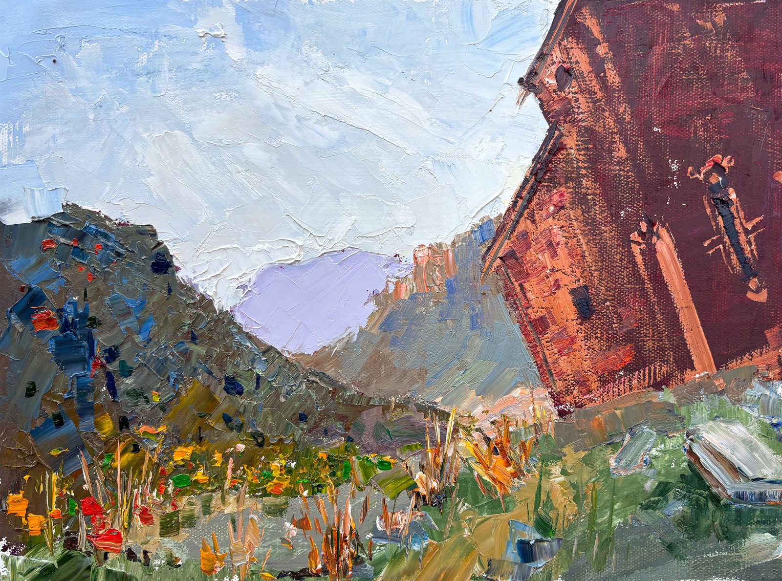 Armenia, Oil on Canvas