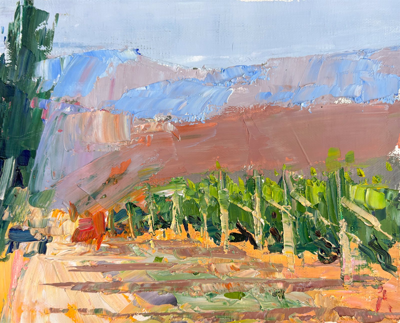 Armenia, Oil on Canvas