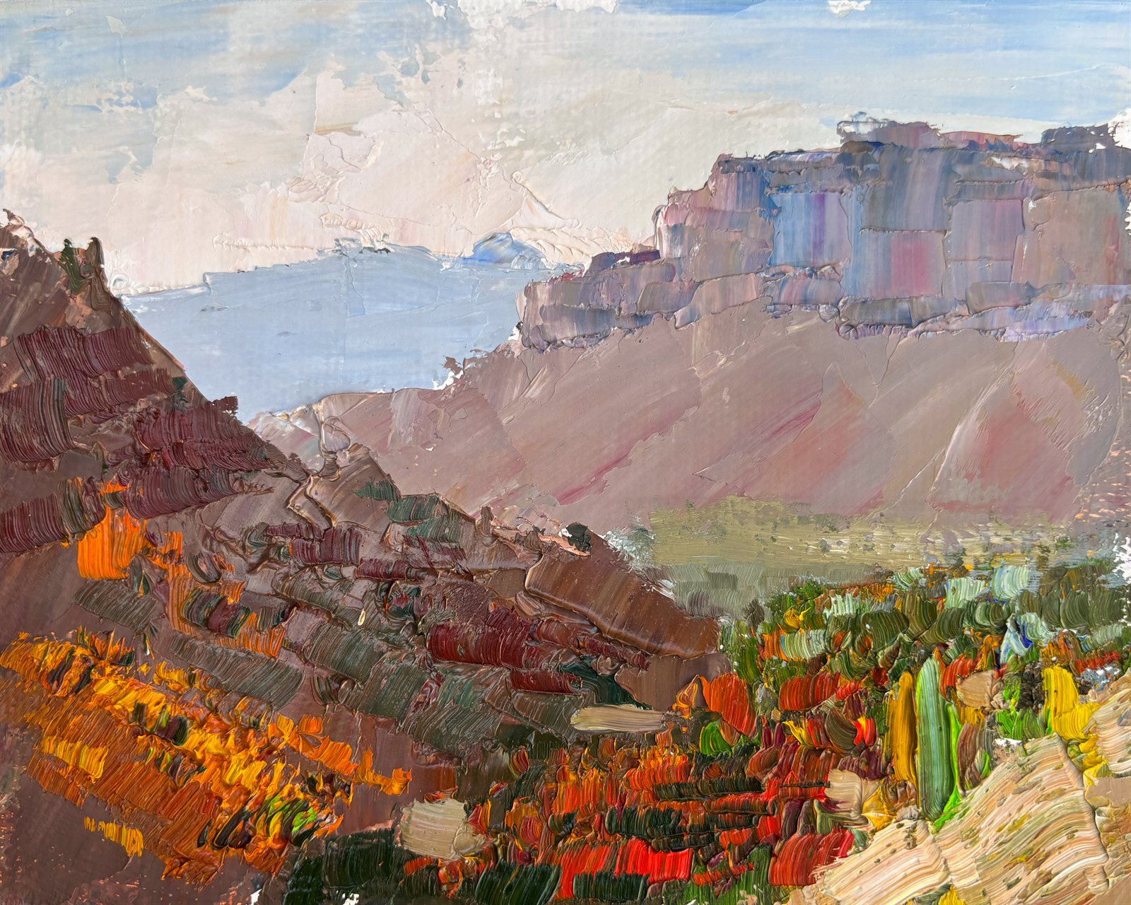 Armenia, Oil on Canvas