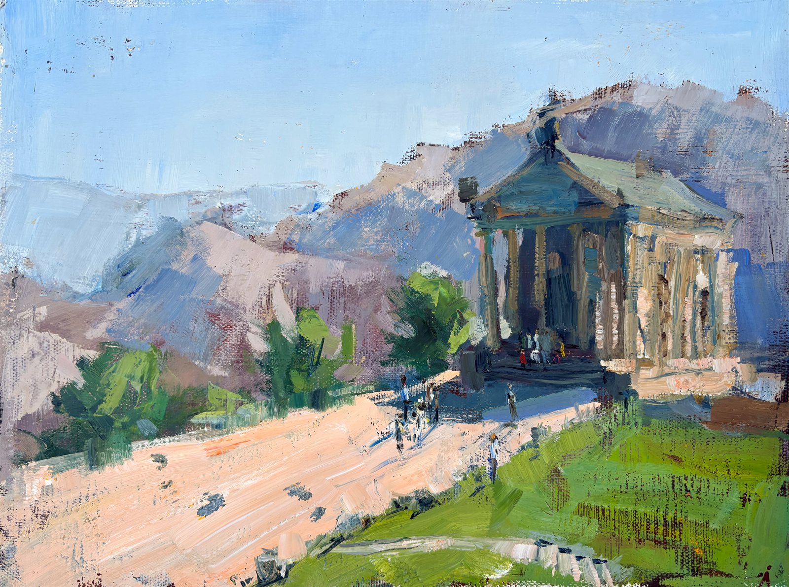 Armenia, Oil on Canvas