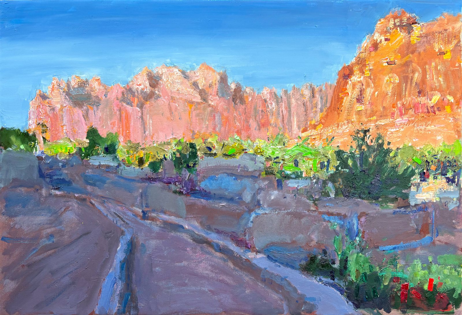 USA, Oil on Canvas — Rustam Ismailov