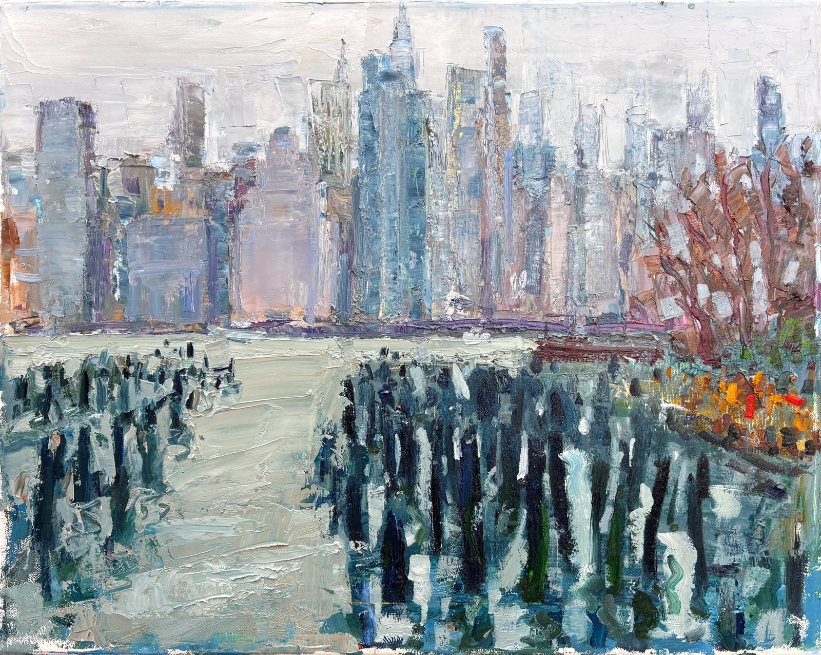 USA, Oil on Canvas — Rustam Ismailov