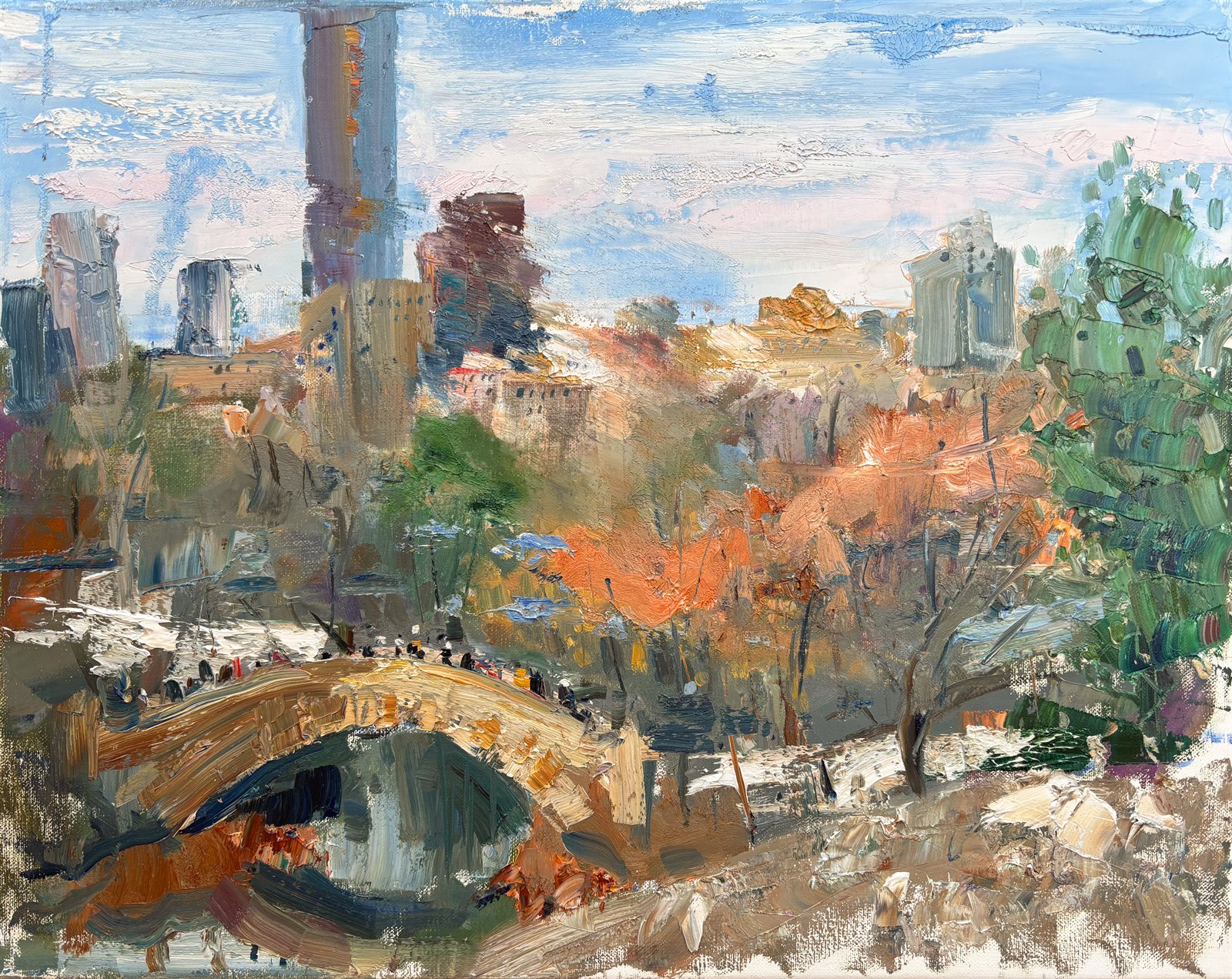 USA, Oil on Canvas — Rustam Ismailov