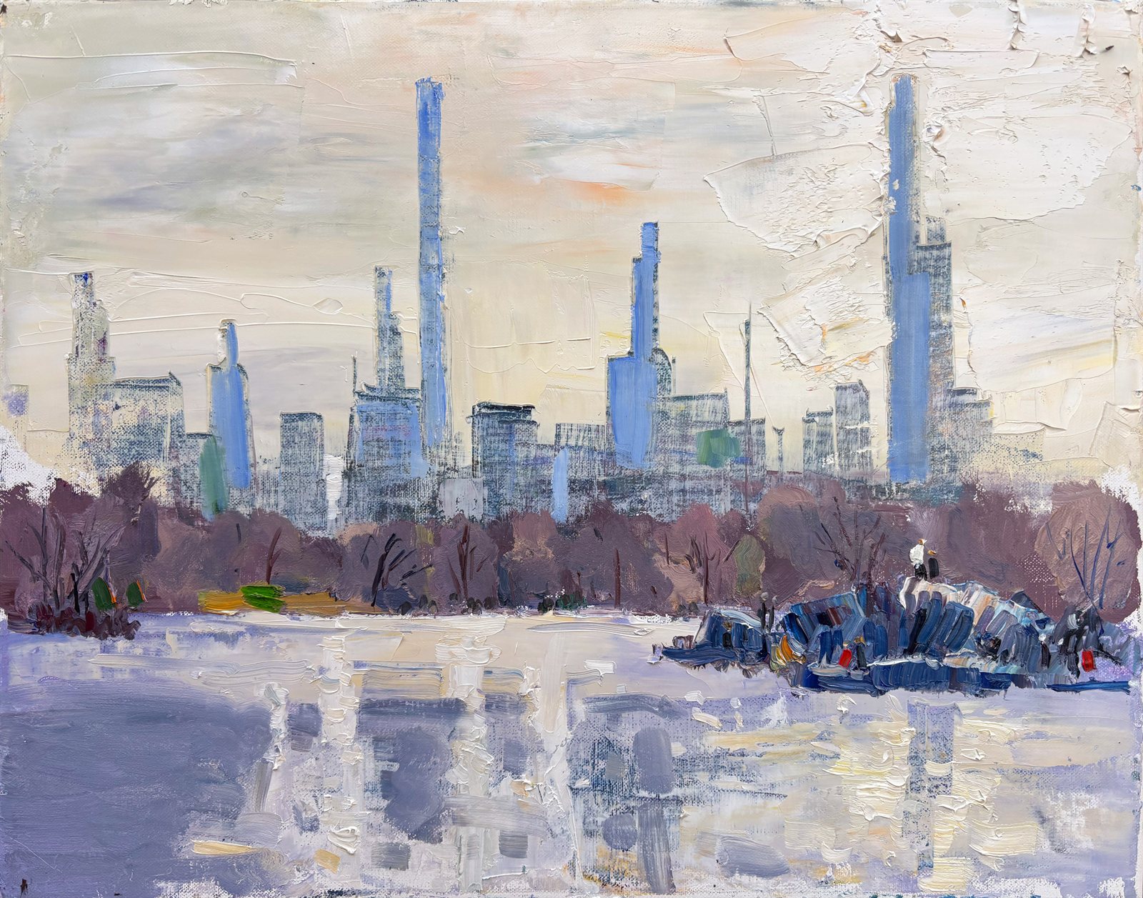 USA, Oil on Canvas — Rustam Ismailov