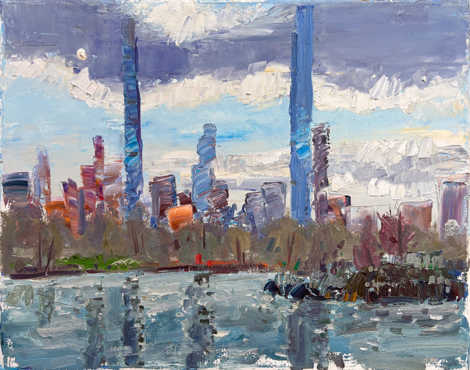 USA, Oil on Canvas — Rustam Ismailov