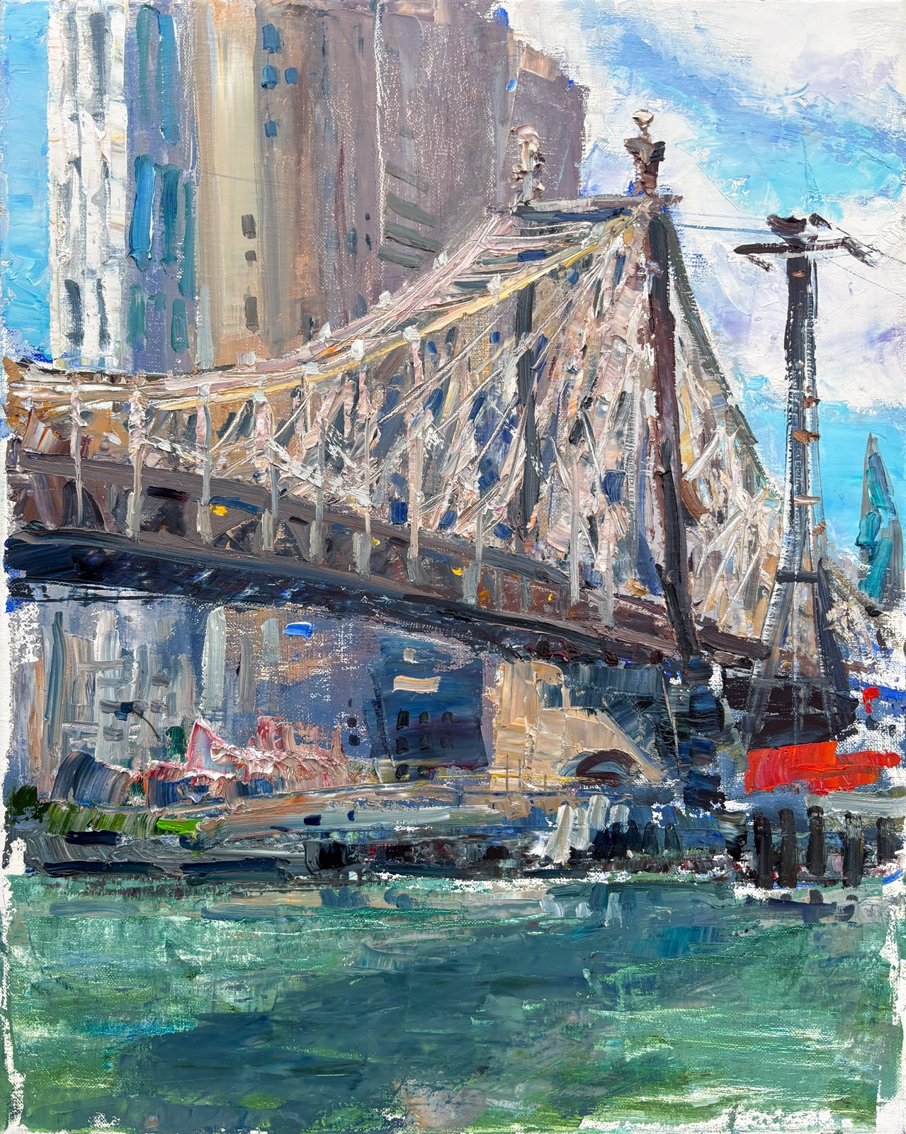 USA, Oil on Canvas — Rustam Ismailov
