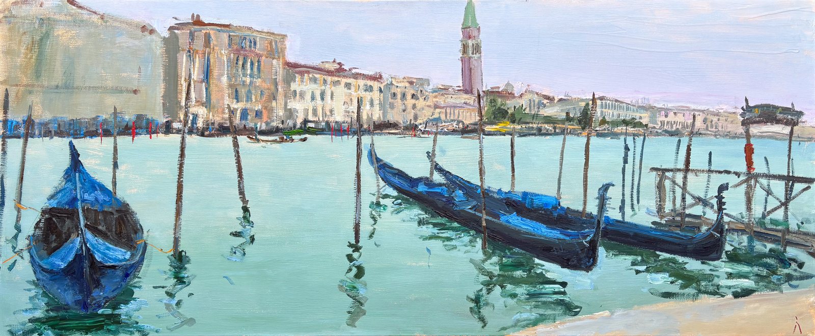 Venice, Oil on Canvas